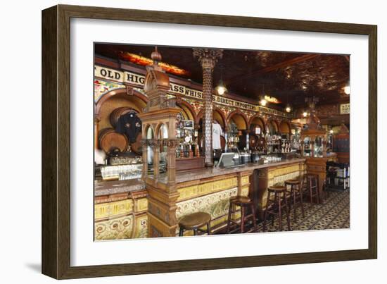 The Crown Liquor Saloon, Belfast, Northern Ireland, 2010-Peter Thompson-Framed Photographic Print