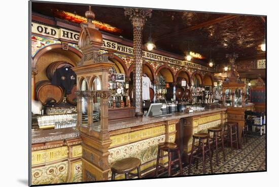 The Crown Liquor Saloon, Belfast, Northern Ireland, 2010-Peter Thompson-Mounted Photographic Print