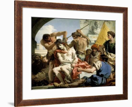 The Crown of Thorns, 1772, Italian School-Giovanni Domenico Tiepolo-Framed Giclee Print