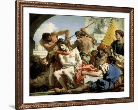 The Crown of Thorns, 1772, Italian School-Giovanni Domenico Tiepolo-Framed Giclee Print