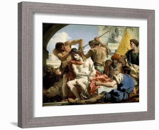 The Crown of Thorns, 1772, Italian School-Giovanni Domenico Tiepolo-Framed Giclee Print