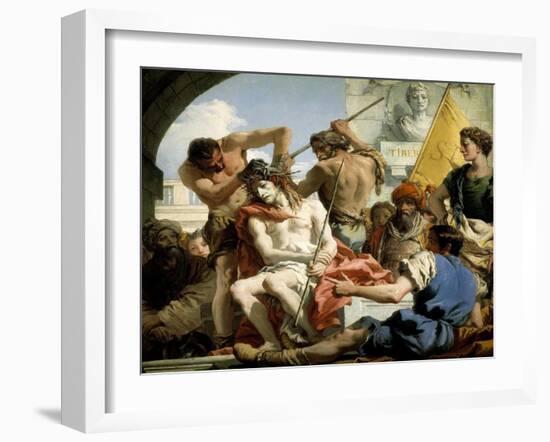 The Crown of Thorns, 1772, Italian School-Giovanni Domenico Tiepolo-Framed Giclee Print