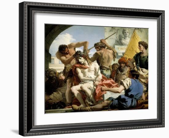 The Crown of Thorns, 1772, Italian School-Giovanni Domenico Tiepolo-Framed Giclee Print