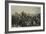 The Crown Prince in the Holy Land, His Reception at Jerusalem, 1869-null-Framed Giclee Print