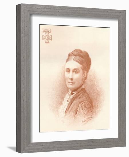 The Crown Princess of the German Empire and of Prussia, 1884-Rudolf Blind-Framed Giclee Print