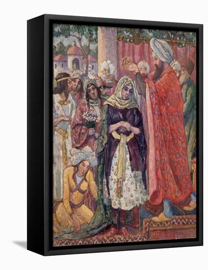 The Crowning of Esther. 1929-Lucien Pissarro-Framed Premier Image Canvas