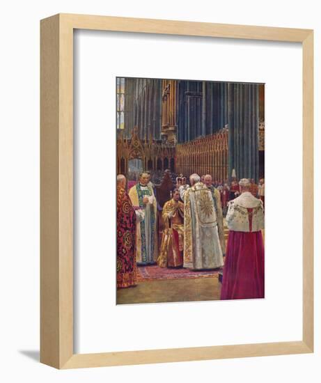 'The Crowning of the King', 1937-Unknown-Framed Giclee Print