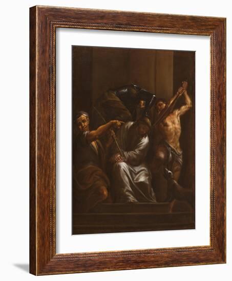 The Crowning with Thorns, C.1700-Francesco Trevisani-Framed Giclee Print