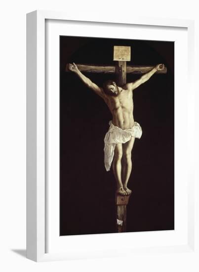 The Crucified Christ-Francisco de Zurbarán-Framed Giclee Print