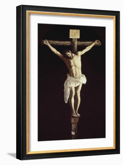 The Crucified Christ-Francisco de Zurbarán-Framed Giclee Print