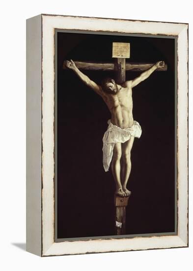 The Crucified Christ-Francisco de Zurbarán-Framed Premier Image Canvas