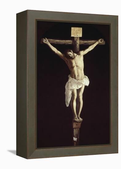 The Crucified Christ-Francisco de Zurbarán-Framed Premier Image Canvas