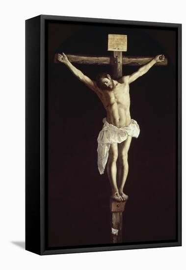 The Crucified Christ-Francisco de Zurbarán-Framed Premier Image Canvas