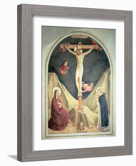 The Crucifixion, 1442-Fra Angelico-Framed Giclee Print