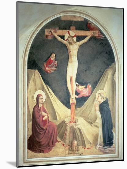 The Crucifixion, 1442-Fra Angelico-Mounted Giclee Print