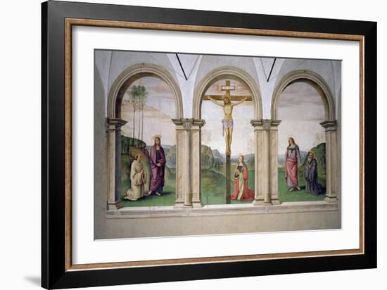 The Crucifixion, 1494-96-Pietro Perugino-Framed Giclee Print