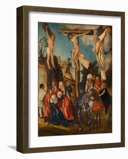 The Crucifixion, 1501-Lucas Cranach the Elder-Framed Giclee Print