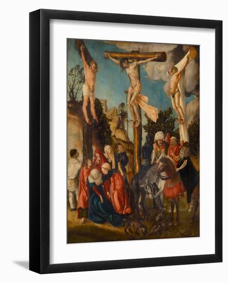 The Crucifixion, 1501-Lucas Cranach the Elder-Framed Giclee Print