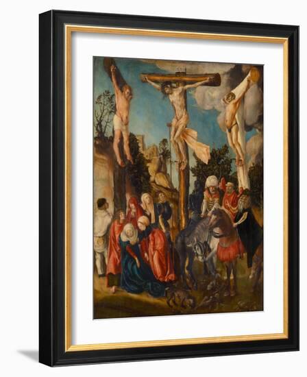 The Crucifixion, 1501-Lucas Cranach the Elder-Framed Giclee Print