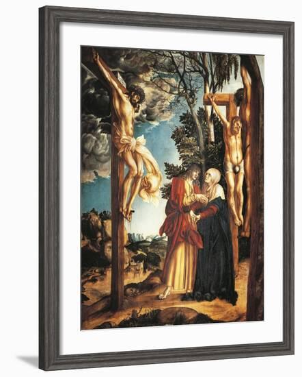The Crucifixion, 1503-Lucas Cranach the Elder-Framed Giclee Print