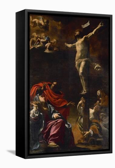 The Crucifixion, 1621-22-Simon Vouet-Framed Premier Image Canvas