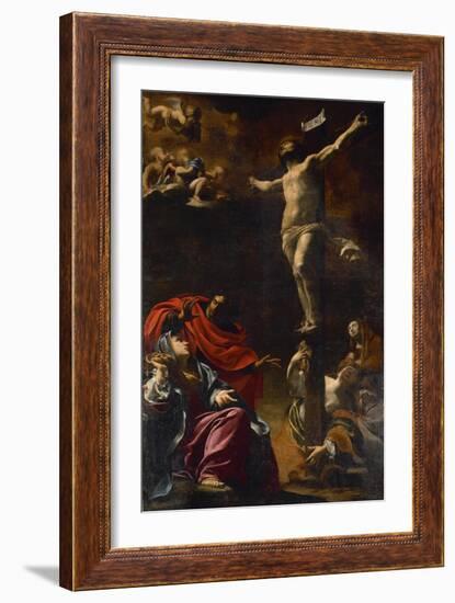 The Crucifixion, 1621-22-Simon Vouet-Framed Giclee Print