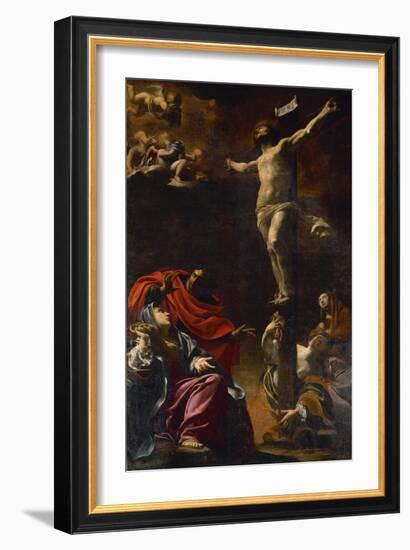 The Crucifixion, 1621-22-Simon Vouet-Framed Giclee Print