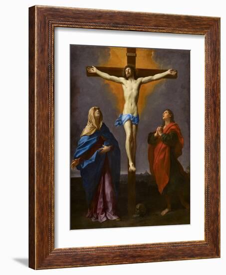 The Crucifixion, 1625-26 (Oil on Canvas)-Guido Reni-Framed Giclee Print