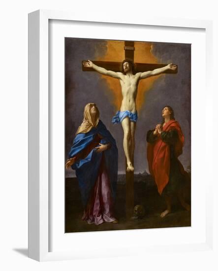 The Crucifixion, 1625-26 (Oil on Canvas)-Guido Reni-Framed Giclee Print