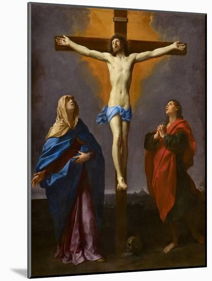 The Crucifixion, 1625-26 (Oil on Canvas)-Guido Reni-Mounted Giclee Print