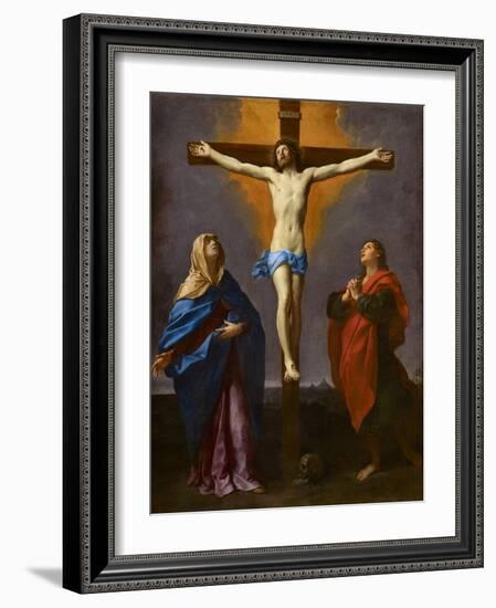 The Crucifixion, 1625-26 (Oil on Canvas)-Guido Reni-Framed Giclee Print