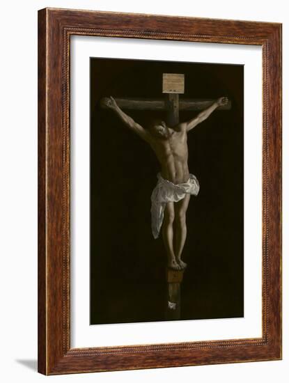 The Crucifixion, 1627 (Oil on Canvas)-Francisco de Zurbaran-Framed Giclee Print