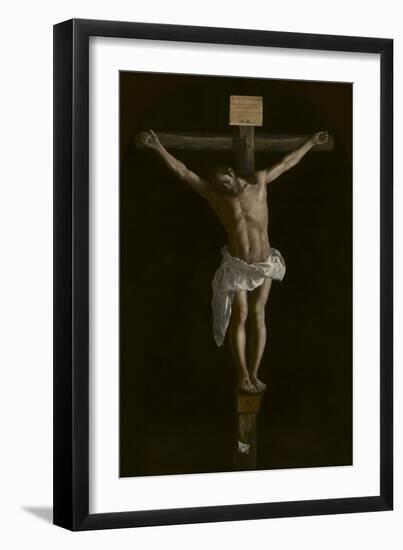 The Crucifixion, 1627 (Oil on Canvas)-Francisco de Zurbaran-Framed Giclee Print