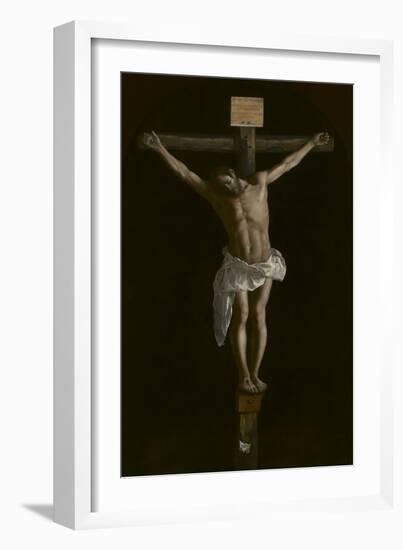 The Crucifixion, 1627 (Oil on Canvas)-Francisco de Zurbaran-Framed Giclee Print