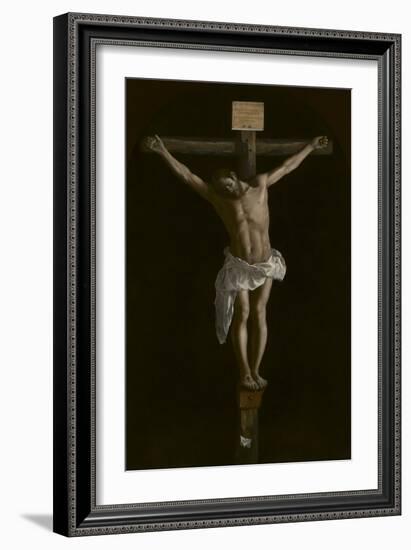 The Crucifixion, 1627 (Oil on Canvas)-Francisco de Zurbaran-Framed Giclee Print
