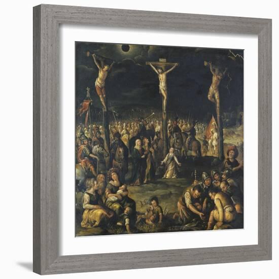 The Crucifixion, 1637-Canaletto-Framed Giclee Print