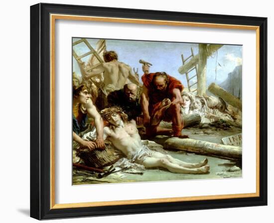 The Crucifixion, 1772-Giovanni Domenico Tiepolo-Framed Giclee Print