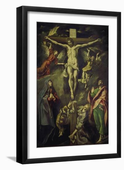 The Crucifixion. after 1590-El Greco-Framed Giclee Print