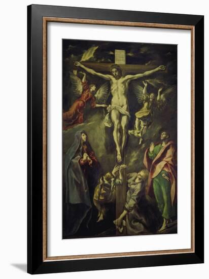 The Crucifixion. after 1590-El Greco-Framed Giclee Print