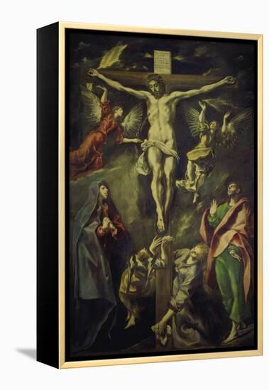 The Crucifixion. after 1590-El Greco-Framed Premier Image Canvas