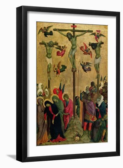 The Crucifixion, C.1315-30-Duccio di Buoninsegna-Framed Giclee Print