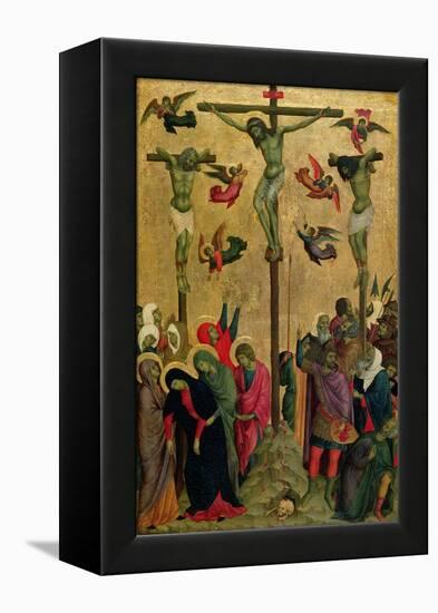 The Crucifixion, C.1315-30-Duccio di Buoninsegna-Framed Premier Image Canvas