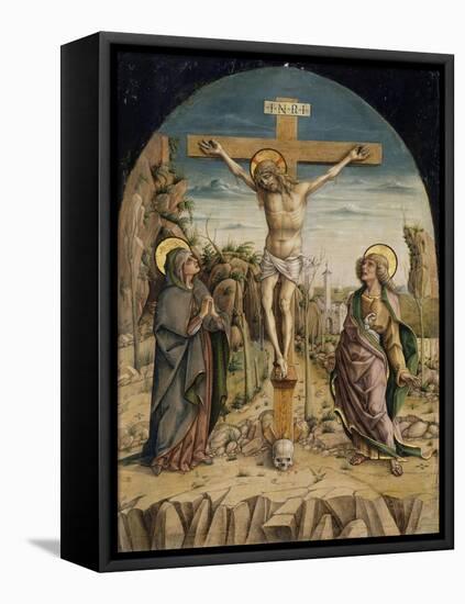 The Crucifixion, C.1487-Carlo Crivelli-Framed Premier Image Canvas