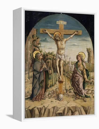 The Crucifixion, C.1487-Carlo Crivelli-Framed Premier Image Canvas