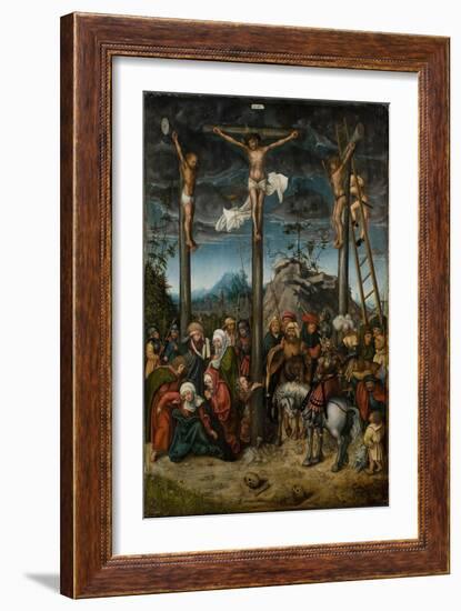 The Crucifixion, C. 1506-1520-Lucas Cranach the Elder-Framed Giclee Print