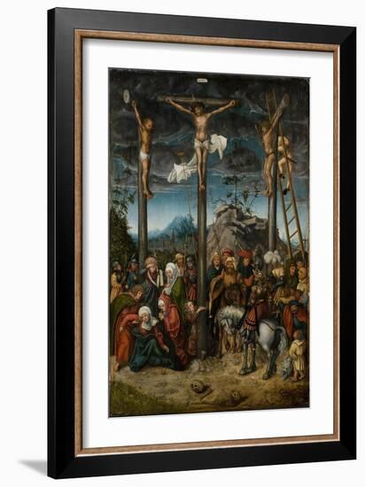 The Crucifixion, C. 1506-1520-Lucas Cranach the Elder-Framed Giclee Print