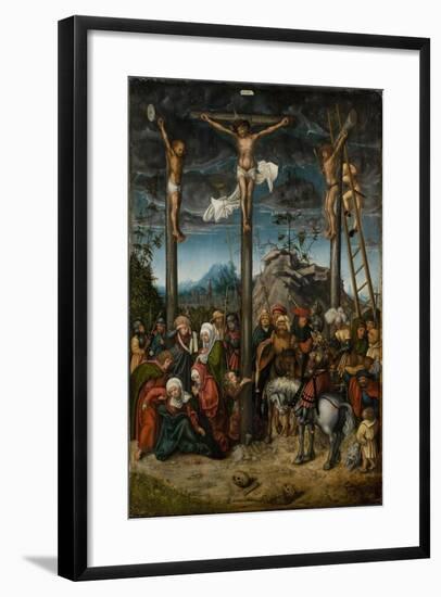 The Crucifixion, C. 1506-1520-Lucas Cranach the Elder-Framed Giclee Print