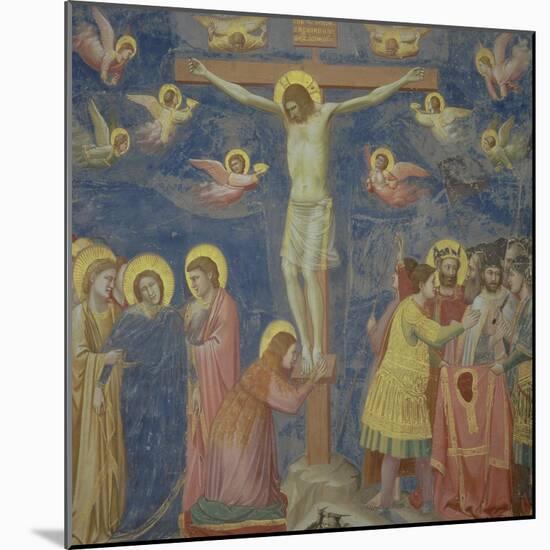 The Crucifixion, circa 1305-Giotto di Bondone-Mounted Giclee Print