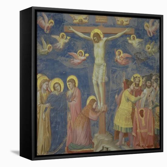 The Crucifixion, circa 1305-Giotto di Bondone-Framed Premier Image Canvas