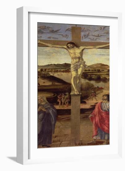 The Crucifixion, circa 1455-Gentile Bellini-Framed Giclee Print